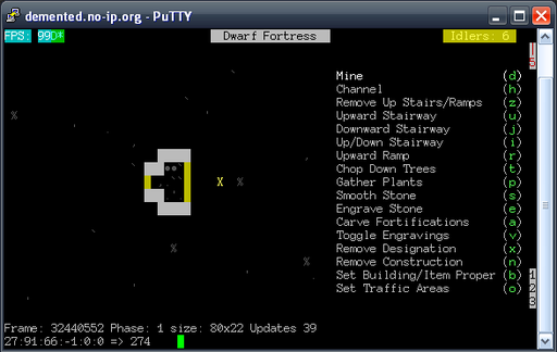 Онлайн-версия Dwarf Fortress от FeepingCreature