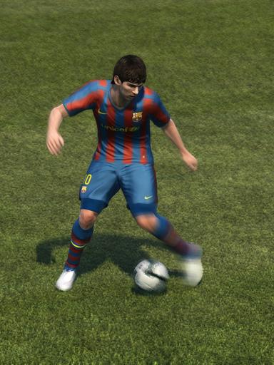 Pro Evolution Soccer 2011 - Месси во всей красе.